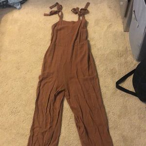 Brown jumpsuit